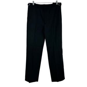 Bottega Veneta NWOT Salon 02 Runway Wool Pants Black Size 52 (US 34) Italy